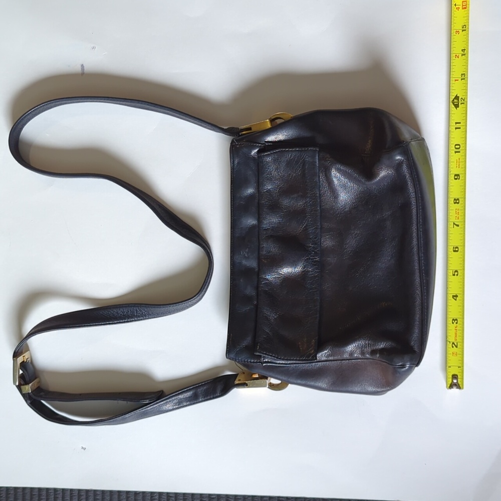 Vintage 90s Signature by Perlina leather shoulder bag - Picture 1 of 7